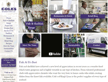 Tablet Screenshot of colesofkingslynn.co.uk